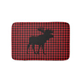 Moose Buffalo Check Mountain Living Bath Mat (Voorkant)
