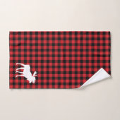 Moose Buffalo Check Patroon Badhanddoek Set Bad Handdoek (Handdoek)