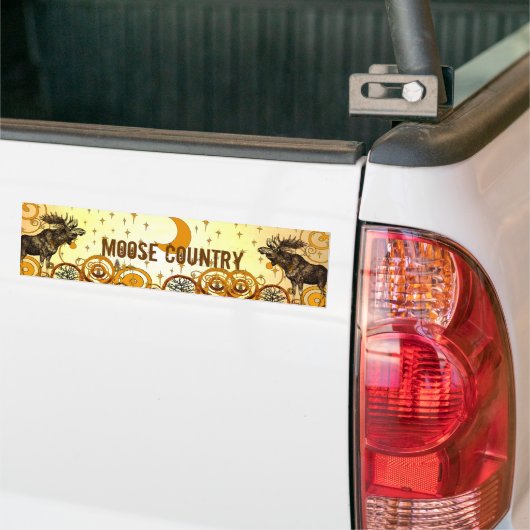  Moose Bumpersticker (Op Truck)