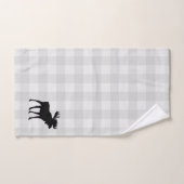 Moose Cabin Check Patroon Badhanddoek Set Bad Handdoek (Handdoek)