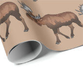 Moose Cadeaupapier (Rol Hoek)
