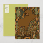 Moose Camouflage Gifts and Invitations Briefkaart (Voorkant / Achterkant)