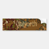 Moose Camouflage Invitae, stickers, stempels, ca Bumpersticker (Voorkant)