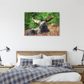 Moose Canvas Afdruk (Insitu (Slaapkamer))