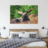 Moose Canvas Afdruk (Insitu (Slaapkamer))