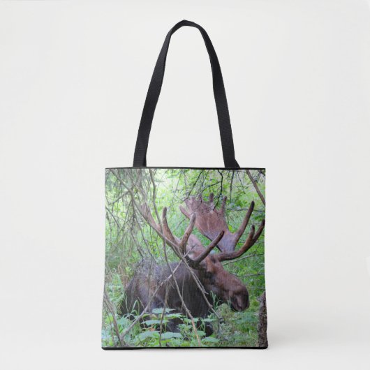 Moose canvas tas (Voorkant)