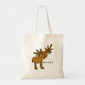 Moose Canvas tas (Voorkant)