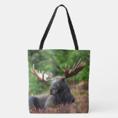 Moose Canvas tas (Voorkant)