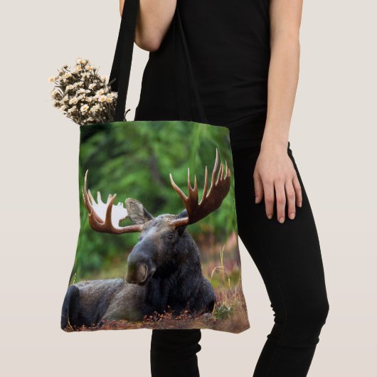 Moose Canvas tas (Dichtbij)