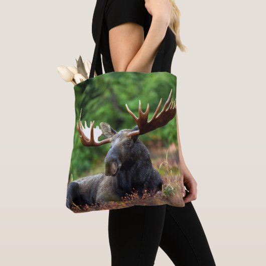 Moose Canvas tas (Dichtbij)
