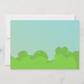 Moose Cartoon Birthday Card Kaart (Achterkant)