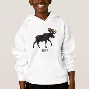 Moose cartoon illustratie