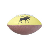 Moose cartoon illustratie american football (Gedraaid 90)