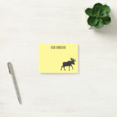 Moose cartoon illustratie post-it® notes (Kantoor)