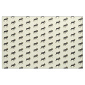 Moose cartoon illustratie stof (Fat Quarter)