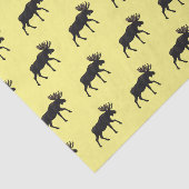 Moose cartoon illustratie tissuepapier (Detail)