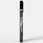 Moose Carving met gepersonaliseerde naam Case-Mate iPhone Case (Achterkant / Rechts)