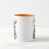 Moose Chef Koken Op Een Storm Mok (Midden)