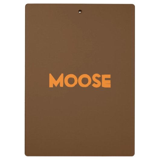 Moose Clipboard Klembord (Achterkant)