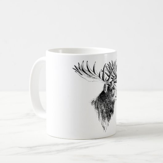 Moose Coffee Mok (Voorkant links)