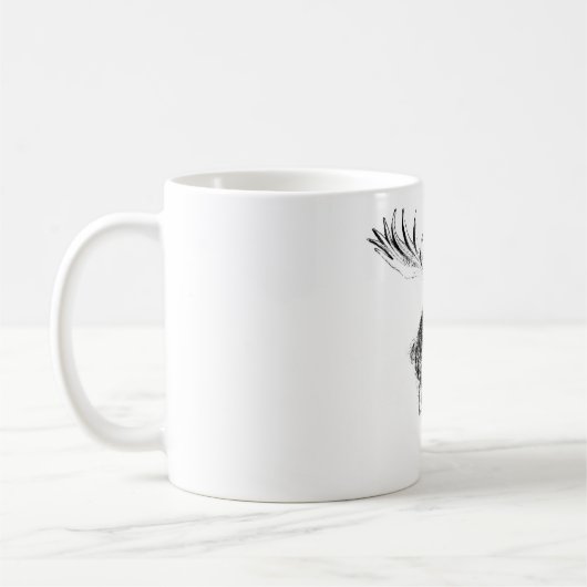 Moose Coffee Mok (Links)