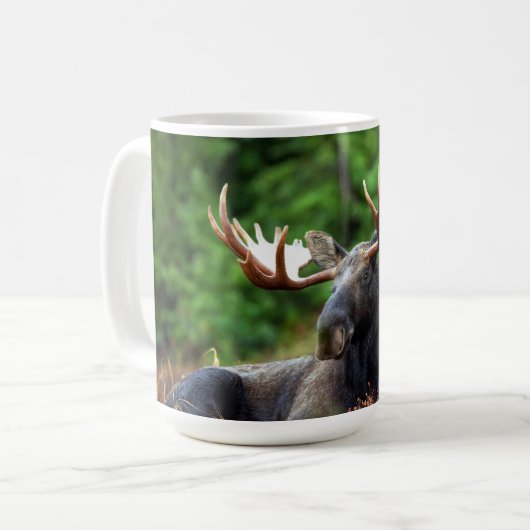 Moose Coffee Mok (Voorkant links)