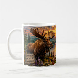 Moose Country Fryeburg Maine koffiemok