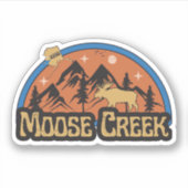 Moose Creek, Alaska Sticker (Voorkant)