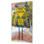 Moose Crossing Cliboard Klembord (Links)