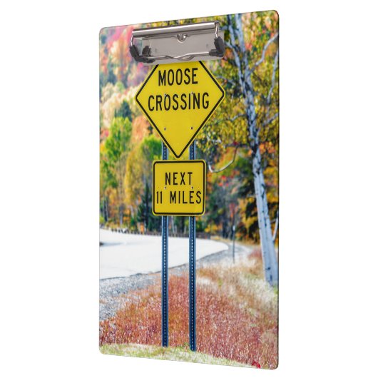 Moose Crossing Cliboard Klembord (Links)