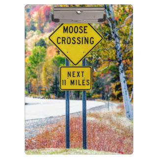 Moose Crossing Cliboard Klembord