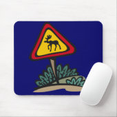 "Moose Crossing" Moosepad Muismat (Met muis)