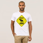 Moose Crossing T-shirt (Voorkant volledig)