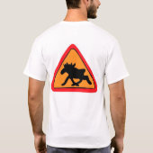 Moose Crossing T-shirt (Achterkant)