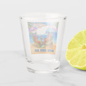 Moose Cruise Shot Glass Glas (Achterkant)