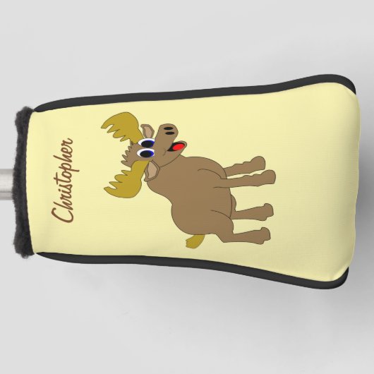 Moose Design Golfheadcover (Voorkant)