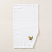 Moose Design Monogrammed Bad Handdoek (Handdoek)