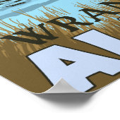 Moose Drink aan het meer van Wrangell, Alaska Poster (Hoek)