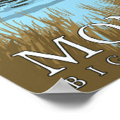 Moose Drink het meer van Montana Poster (Hoek)