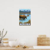 Moose Drink Poster voor watervlekreizen (Keuken)