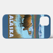 Moose Drink Poster voor watervlekreizen Case-Mate iPhone Case (Achterkant (horizontaal))