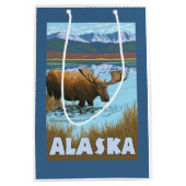 Moose Drink Poster voor watervlekreizen Medium Cadeauzakje (Voorkant)