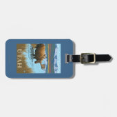 Moose DrinkingUtah Bagagelabel (Voorkant horizontaal)