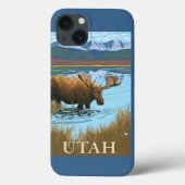 Moose DrinkingUtah Case-Mate iPhone Case (Achterkant)