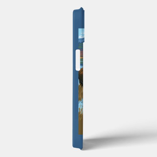 Moose DrinkingUtah Case-Mate iPhone Case (Achterkant / Rechts)