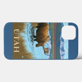 Moose DrinkingUtah Case-Mate iPhone Case (Achterkant (horizontaal))
