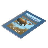Moose DrinkingUtah Notitieboek (Linkerzijde)