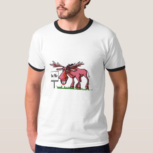 MOOSE, EAT ME T-SHIRT (Voorkant)