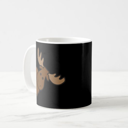 Moose Elk Deer Alaska Moose Koffiemok (Voorkant links)