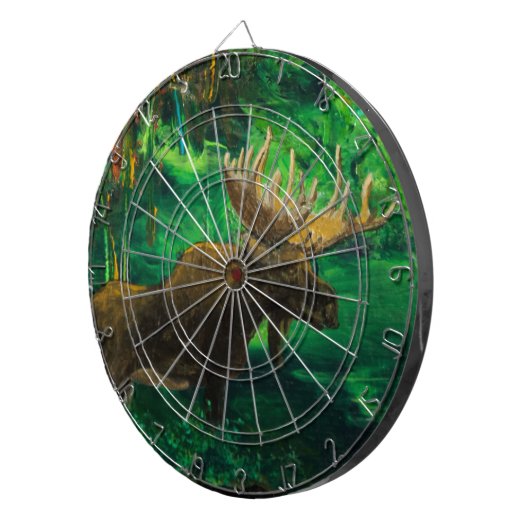 Moose Elk Deer Antelope Dartbord (Voorkant Rechts)